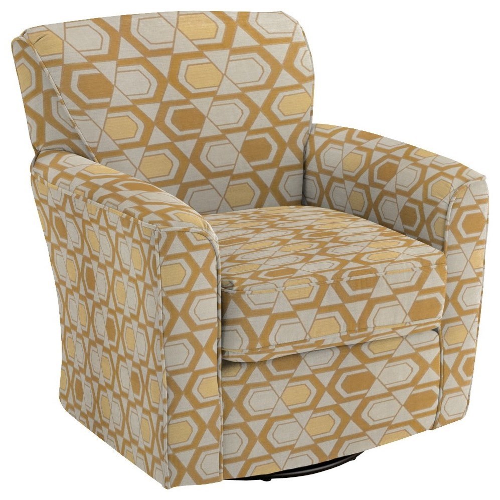Best Home Furnishings Swivel Barrel Chairs 2888 Kaylee Swivel